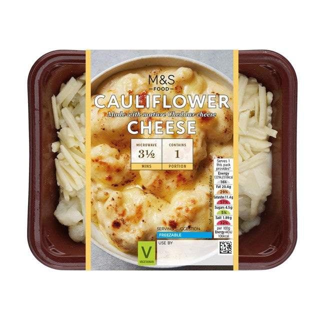 M&S Cauliflower Cheese with Mature Cheddar Cheese 300g - British product