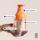 Fussy Refillable Natural Body Wash Wide Eyed 320ml, imported from the UK