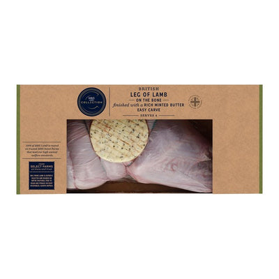 M&S M&S Collection قطعة لحم ضأن كارفي بالنعناع والزبدة 1.2 كجم - اشترِ عبر الإنترنت من McGrocer