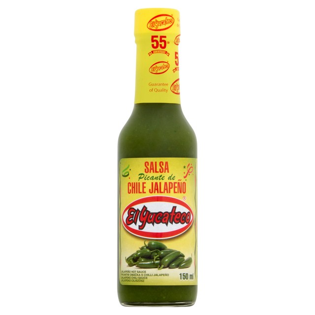 El Yucateco jalapeno hot sauce 150ml - British product