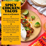 Gran Luchito chipotle herb taco seasoning 28g, UK version