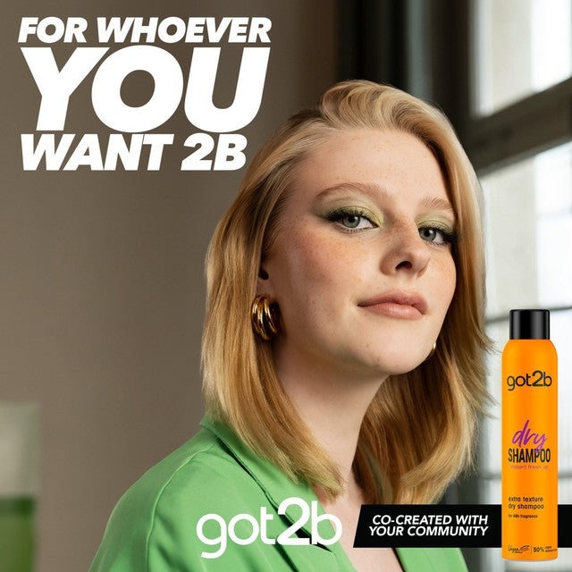 Schwarzkopf got2b Extra Texture dry shampoo 200ml (British brand)