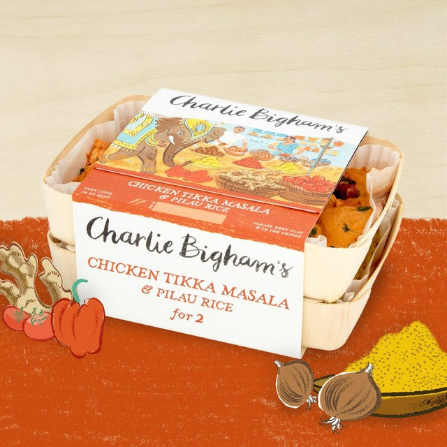 Charlie Bigham's Chicken Tikka Masala ready meal 805g - British product