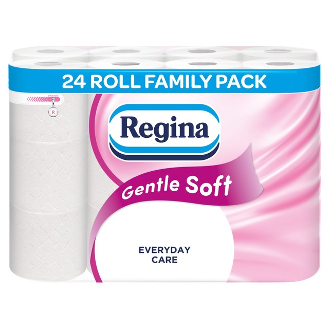 Regina Gentle Soft toilet roll 24 rolls, imported from the UK