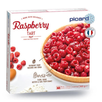 Picard Raspberry Tart Frozen Dessert 500g