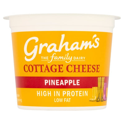 M&S Graham's Low Fat Pineapple Cottage Cheese 300g- Buy online at McGrocer