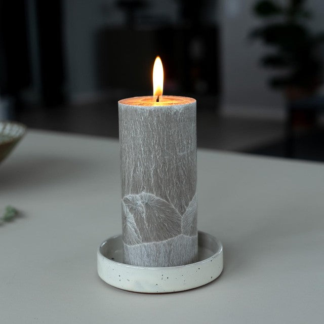 Liljeholmens shea pillar candle nougat 67x150mm, UK version