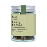 cook with M&S curry leaves, dried - British product