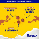 Nesquik chocolate minis breakfast cereal 300g, imported from the UK