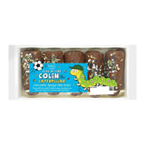 M&S Colin the Caterpillar Five-a-Side chocolate sponge roll, imported from the UK