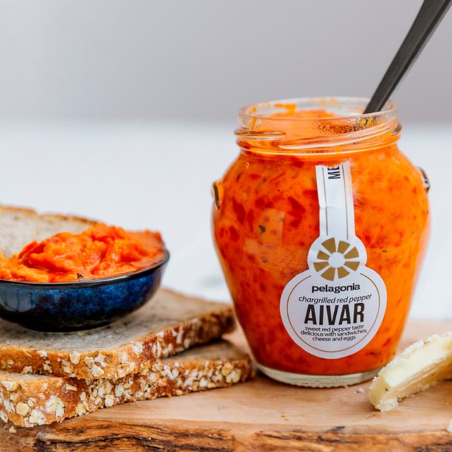 Pelagonia Aivar smoky red pepper spread 314g, imported from the UK