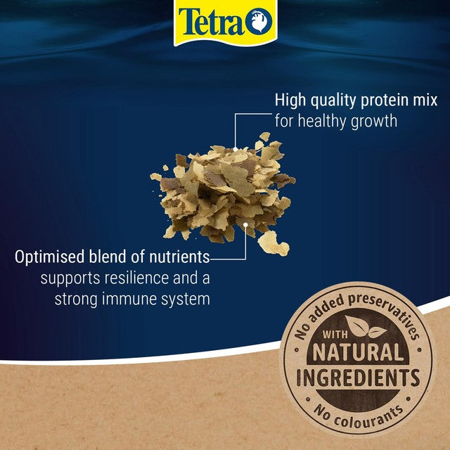 Tetra goldfish food flakes 20g (British brand)