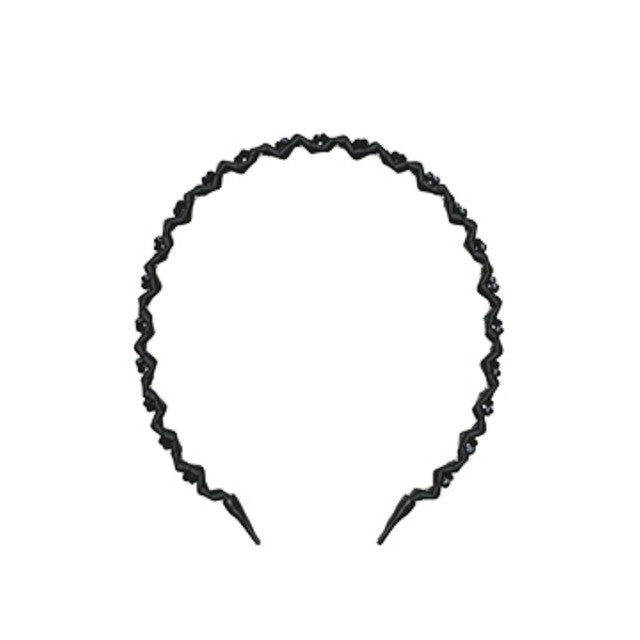 Invisibobble HAIRHALO Adjustable Headband True Dark Sparkle One Size, UK version