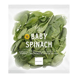 M&S Babyspinat, gewaschen und kochfertig, 80 g, importiert aus Großbritannien