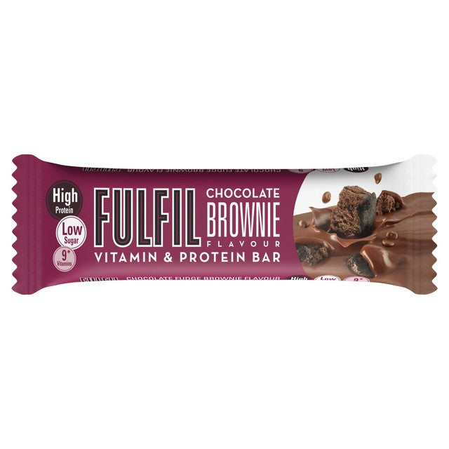 Fulfil chocolate brownie protein bar 55g - British product
