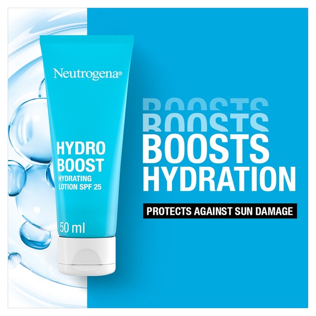 Neutrogena Hydro Boost Hydrating Lotion SPF 25 50ml, imported from the UK