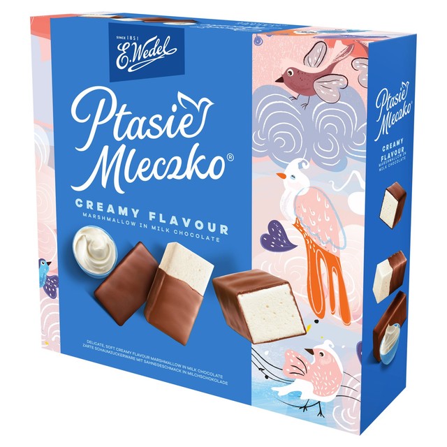 E.Wedel Milk Chocolate Marshmallows 340g (British brand)