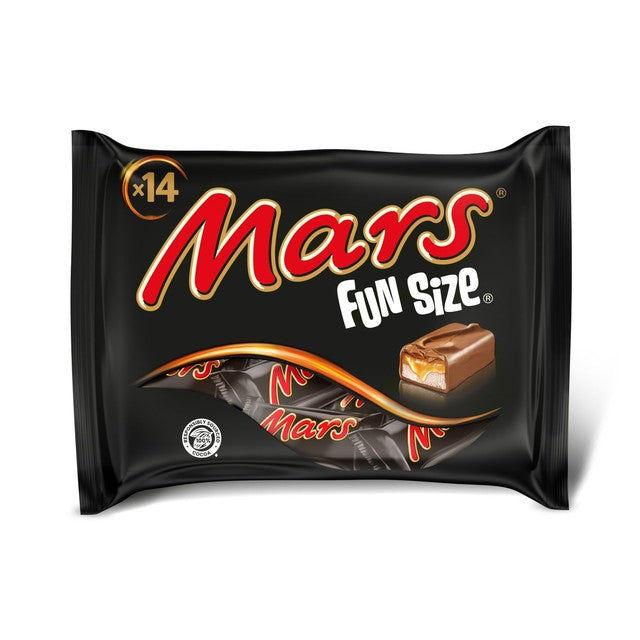 Mars caramel nougat chocolate bars multipack 275g, imported from the UK