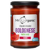 Mr Organic Smooth Bolognese Pasta Sauce 350g, imported from the UK