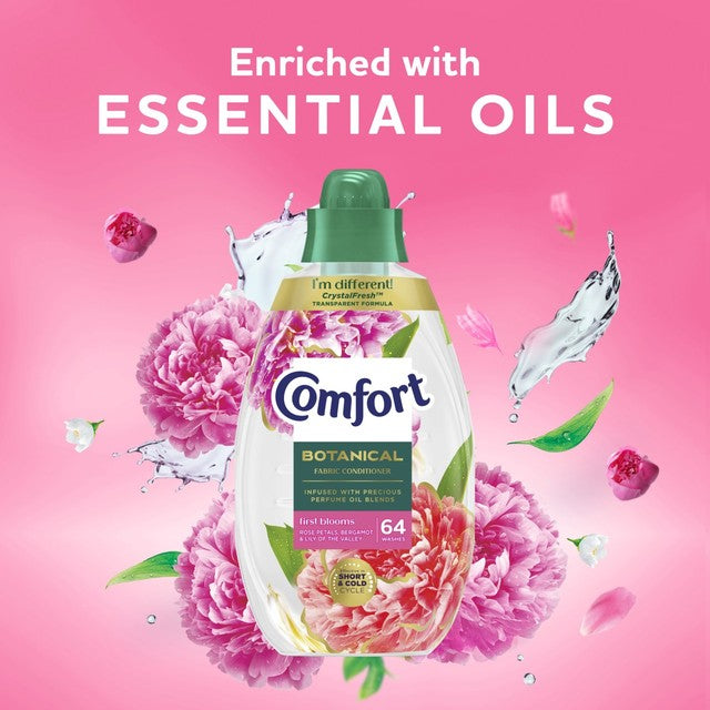 Comfort First Blooms fabric conditioner 960ml - British product
