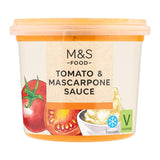 M&S Tomato & Mascarpone pasta sauce (British brand)