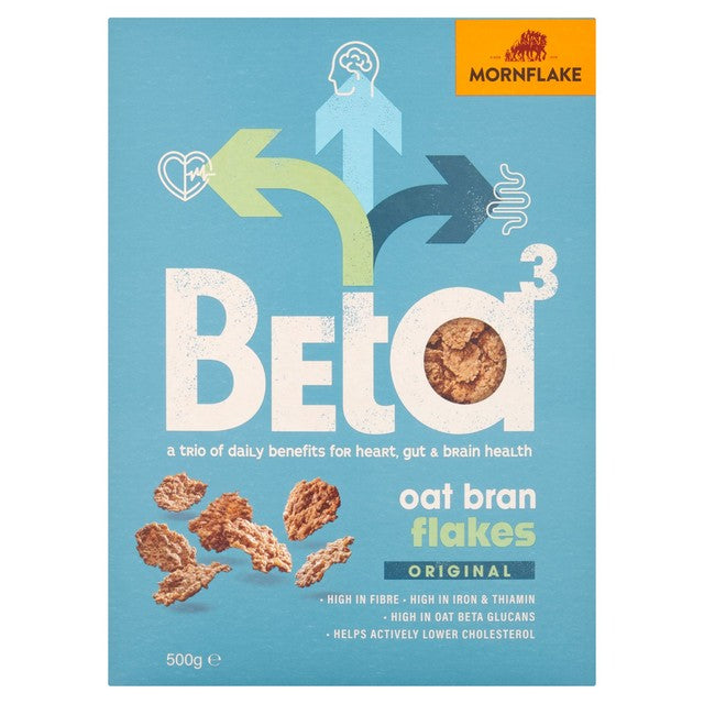 Mornflake Original Oatbran Flakes 500g, imported from the UK
