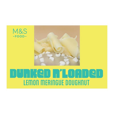M&S M&S Dunked & Loaded Lemon Meringue Doughnut- Buy online at McGrocer