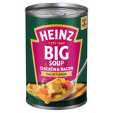 Heinz chicken and bacon chunky big soup 400g, UK version