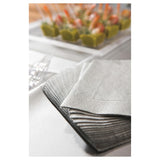 Duni silver paper napkins 20 per pack (British brand)