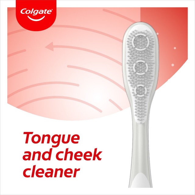 Colgate 360 Max White medium manual toothbrush 3 pack - British product