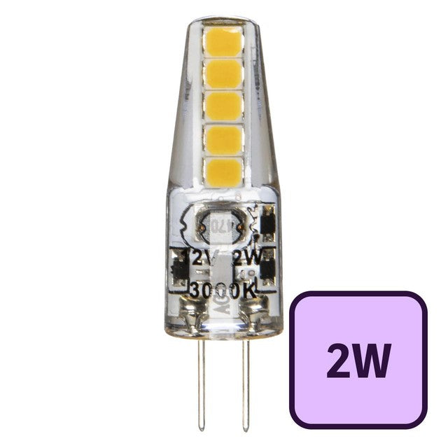 TCP LED G4 bulb 2W warm white 200 lumens (British brand)