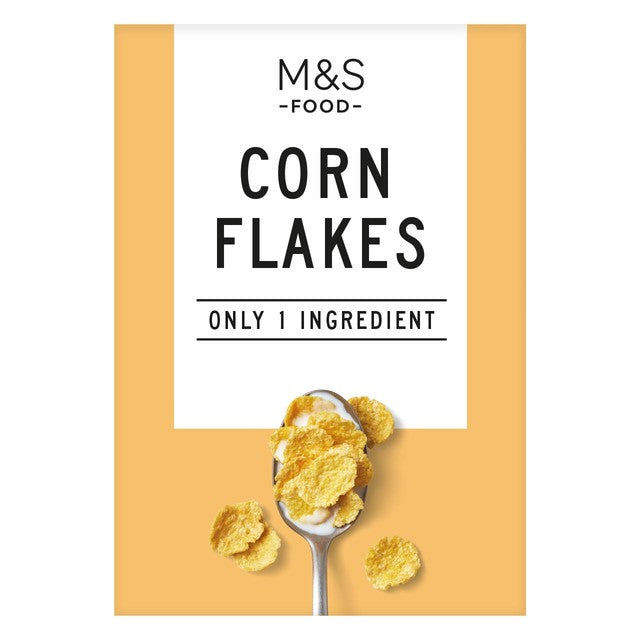M&S corn flakes 325g, imported from the UK