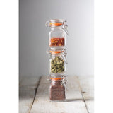 Kilner square herbs and spices jar 70ml, UK version