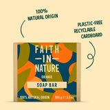 Faith in Nature Orange Soap Bar 100g - British product
