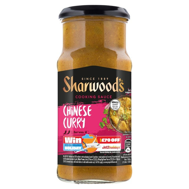 Sharwood's Chinese curry sauce 425g (British brand)
