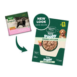 Natures Menu Puppy Junior Chicken & Lamb with Rice dog food 8 x 300g, imported from the UK