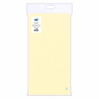 غطاء طاولة Duni Dunisilk كريمي للاستخدام مرة واحدة 138x200 سم