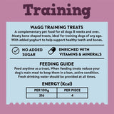 Wagg dog treats with chicken & beef 125g (British brand)