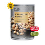 M&S Cannellini Beans in Water 400g, imported from the UK
