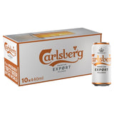 Carlsberg Export Lager 10 x 440ml cans - British product
