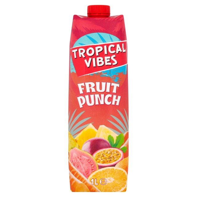 Tropical Sun fruit punch juice 1L (British brand)
