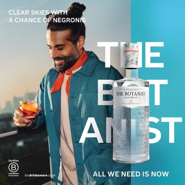Botanist Islay Dry Gin 70cl glass bottle (British brand)