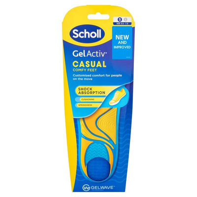 Scholl Gel Activ fritidssåler små skosåler