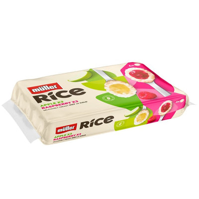 Milchreis Apfel & Himbeere fettarmer Milchreis 6 x 170g