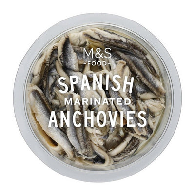Filets d'anchois espagnols M&S à l'huile de colza 130g