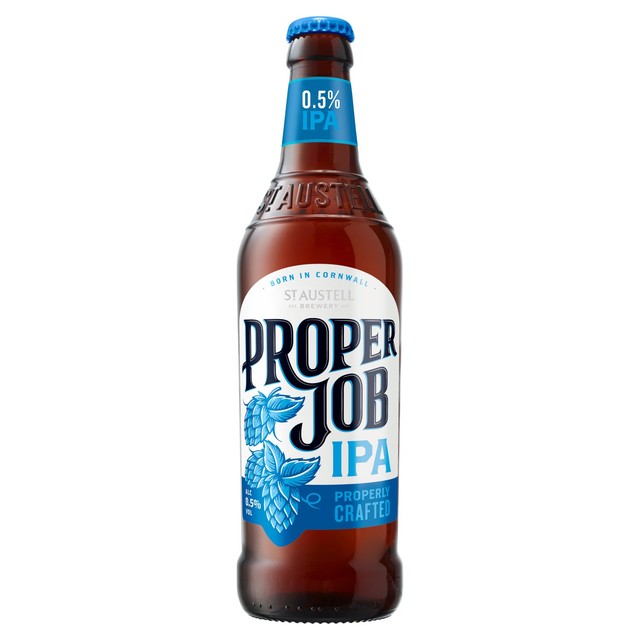 Proper Job IPA 0.5% 500ml, imported from the UK