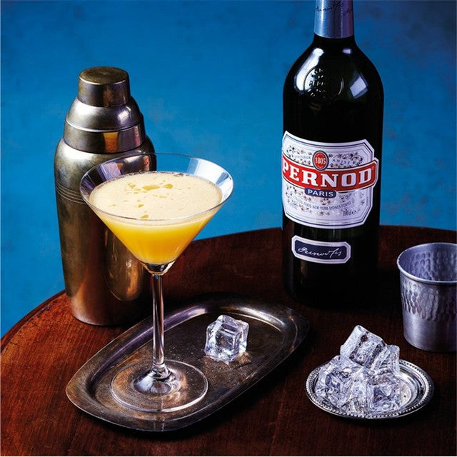 Pernod Aniseed Pastis liqueur 70cl, imported from the UK