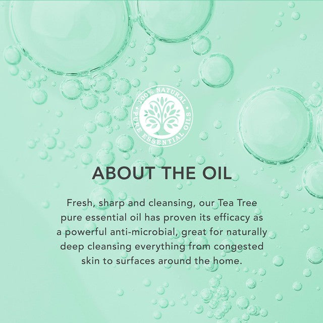 Tisserand Tea Tree Organic Pure Essential Oil 20ml (British brand)