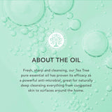 Tisserand Tea Tree Organic Pure Essential Oil 20ml (British brand)