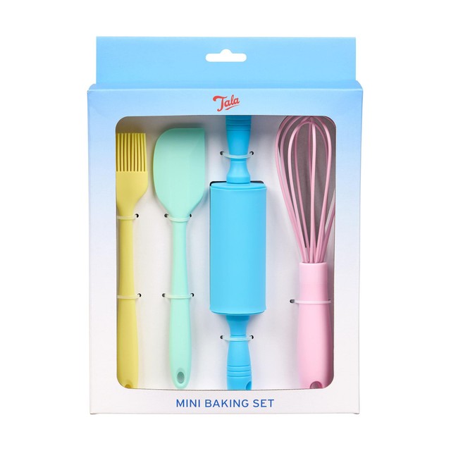 Tala 4 piece mini silicone baking tools set, UK version